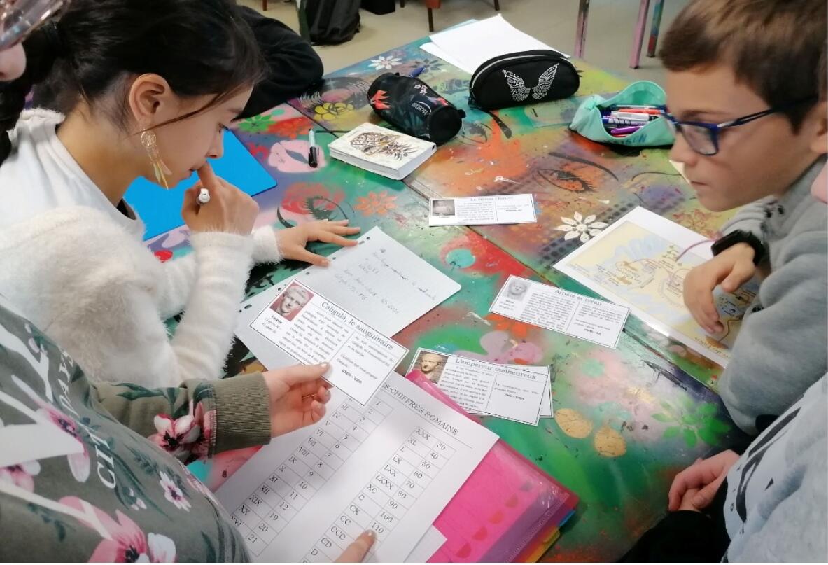 ESCAPE GAME EN 6ème : S'INITIER AU LATIN EN S'AMUSANT